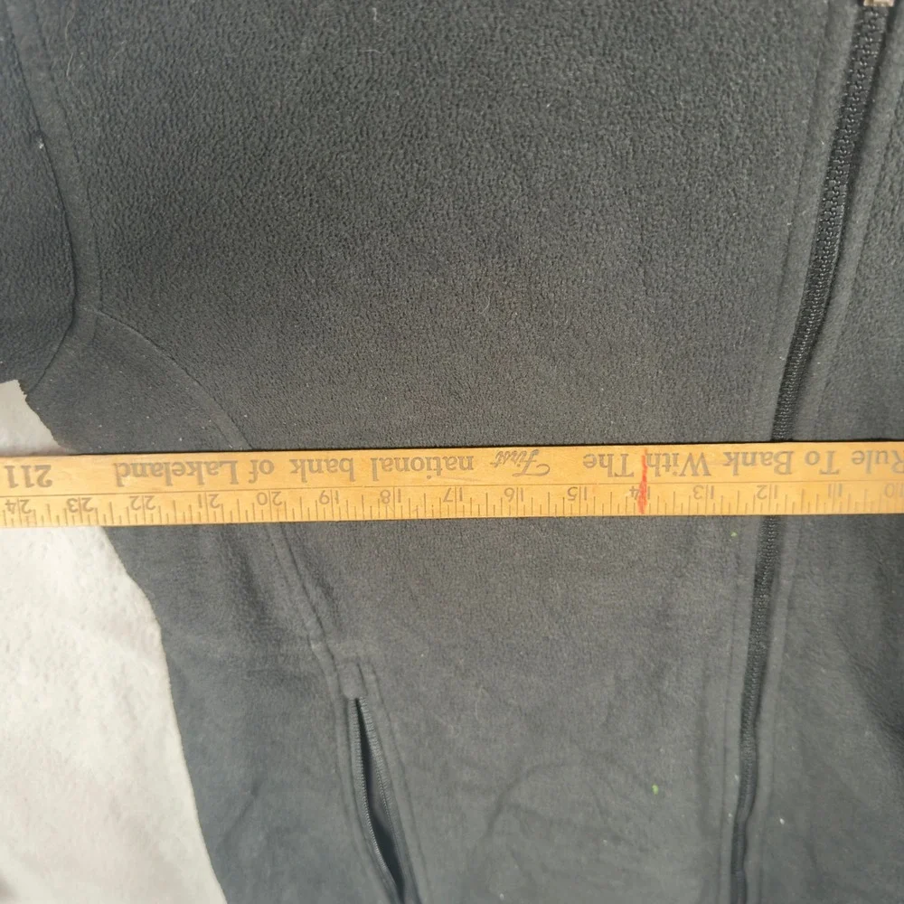 The North Face Mens XL TKA 100 Glacier Full Zip Fleece Jacket Black‎ NF0A3Y2L